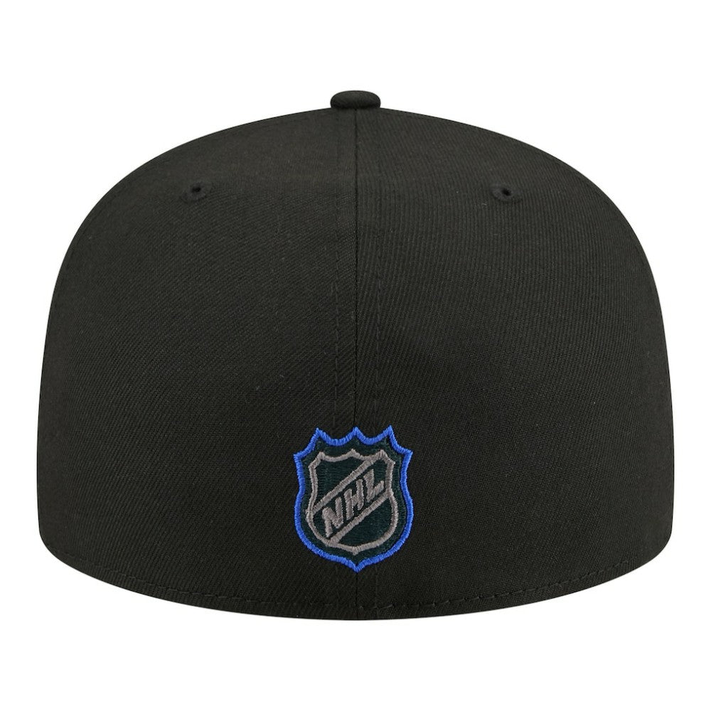 Edmonton Oilers New Era Color Pop 59FIFTY Fitted Hat - Black Hats