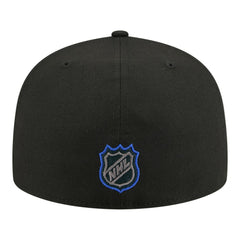Edmonton Oilers New Era Color Pop 59FIFTY Fitted Hat - Black Hats