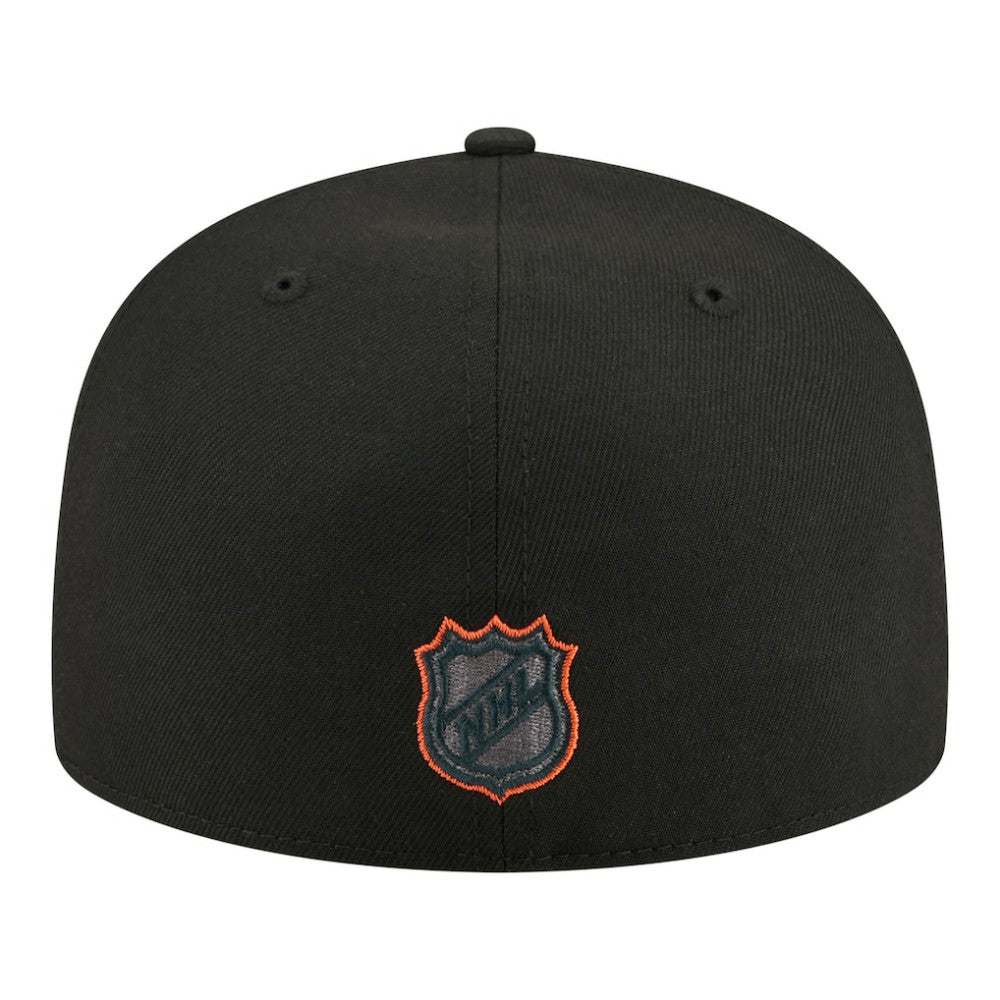 Anaheim Ducks New Era Color Pop 59FIFTY Fitted Hat - Black Hats