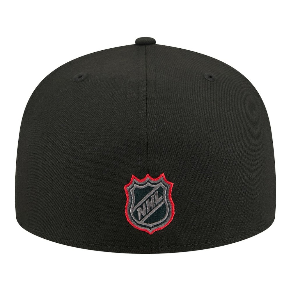 Carolina Hurricanes New Era Color Pop 59FIFTY Fitted Hat - Black Hats