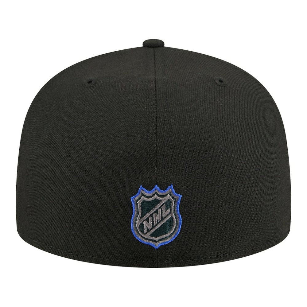 New York Rangers New Era Color Pop 59FIFTY Fitted Hat - Black Hats