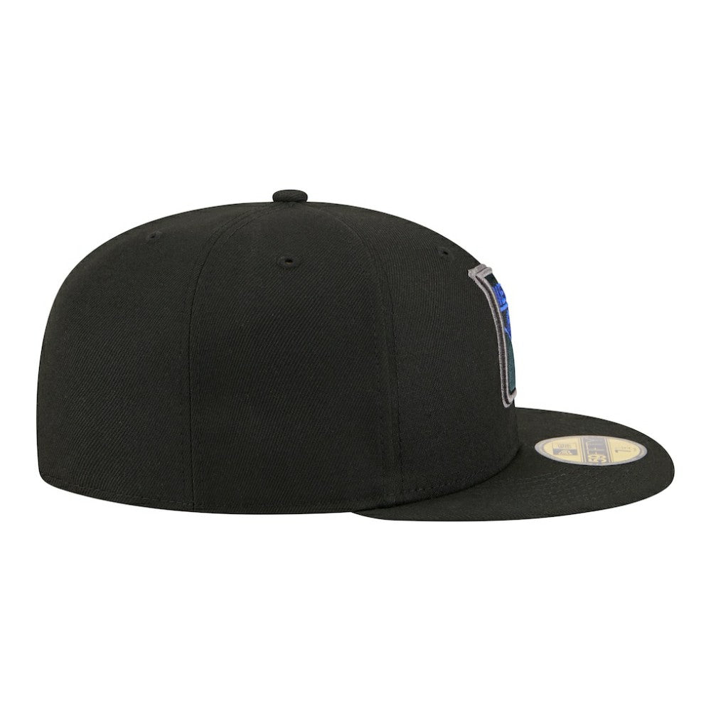 New York Rangers New Era Color Pop 59FIFTY Fitted Hat - Black Hats