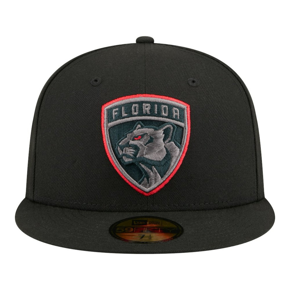 Florida Panthers New Era Color Pop 59FIFTY Fitted Hat - Black Hats