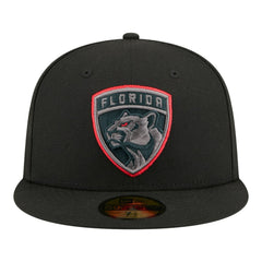 Florida Panthers New Era Color Pop 59FIFTY Fitted Hat - Black Hats