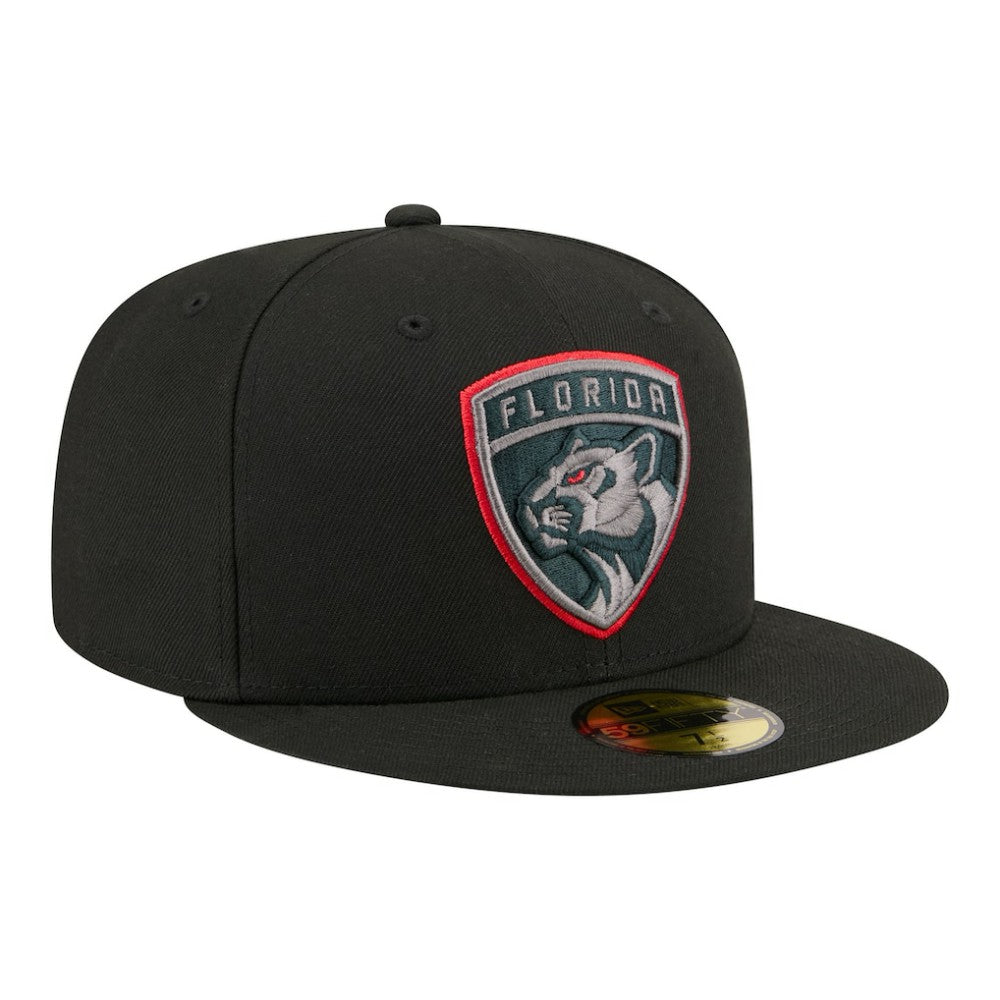 Florida Panthers New Era Color Pop 59FIFTY Fitted Hat - Black Hats
