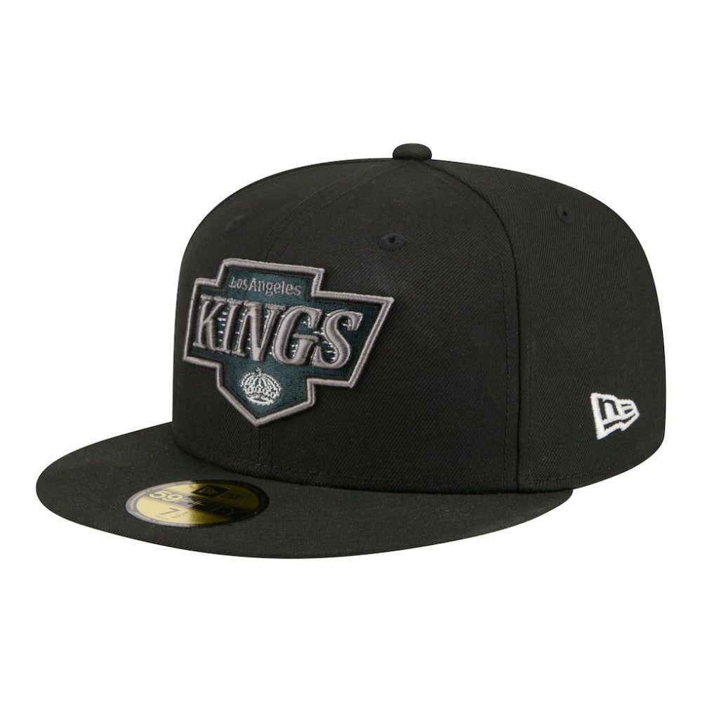 Los Angeles Kings New Era Color Pop 59FIFTY Fitted Hat - Black Hats