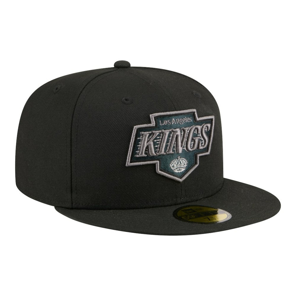 Los Angeles Kings New Era Color Pop 59FIFTY Fitted Hat - Black Hats
