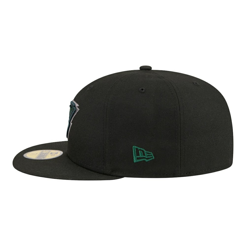 Minnesota Wild New Era Color Pop 59FIFTY Fitted Hat - Black Hats