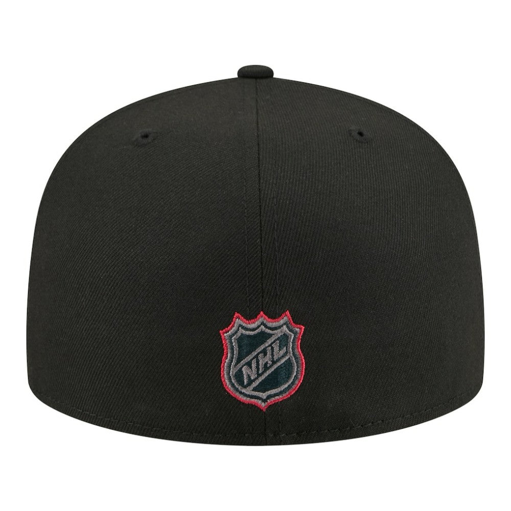 Colorado Avalanche New Era Color Pop 59FIFTY Fitted Hat - Black Hats