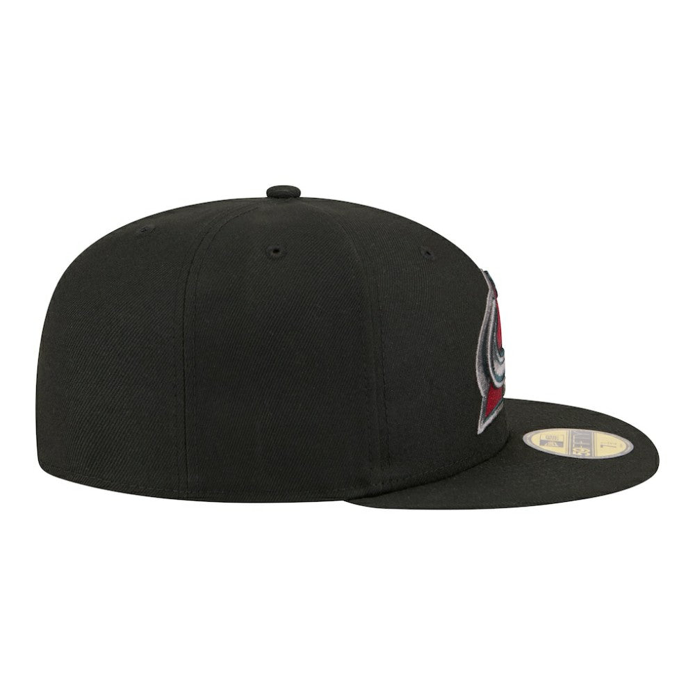 Colorado Avalanche New Era Color Pop 59FIFTY Fitted Hat - Black Hats