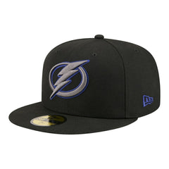 Tampa Bay Lightning New Era Color Pop 59FIFTY Fitted Hat - Black Hats
