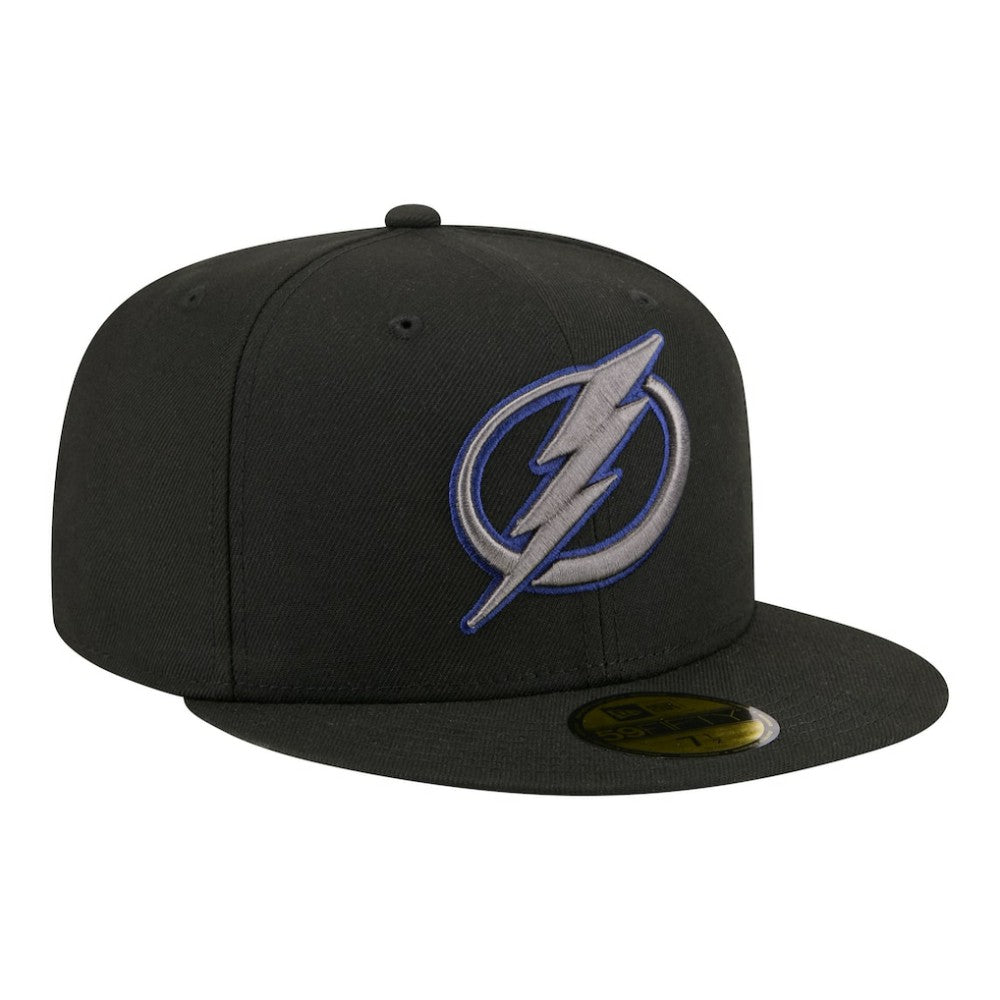Tampa Bay Lightning New Era Color Pop 59FIFTY Fitted Hat - Black Hats