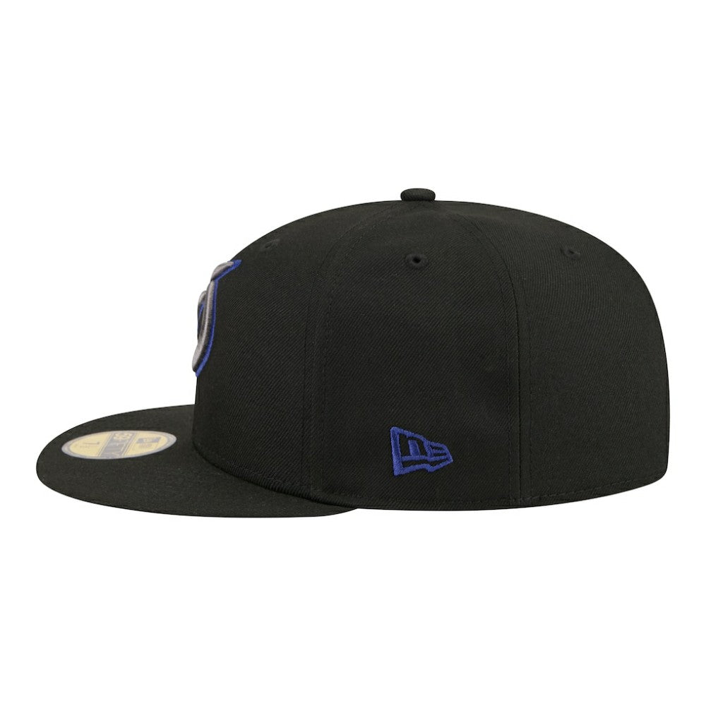 Tampa Bay Lightning New Era Color Pop 59FIFTY Fitted Hat - Black Hats
