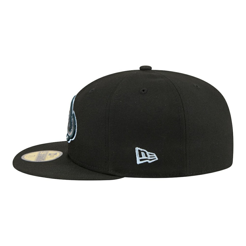 Utah Mammoth New Era Color Pop 59FIFTY Fitted Hat - Black Hats