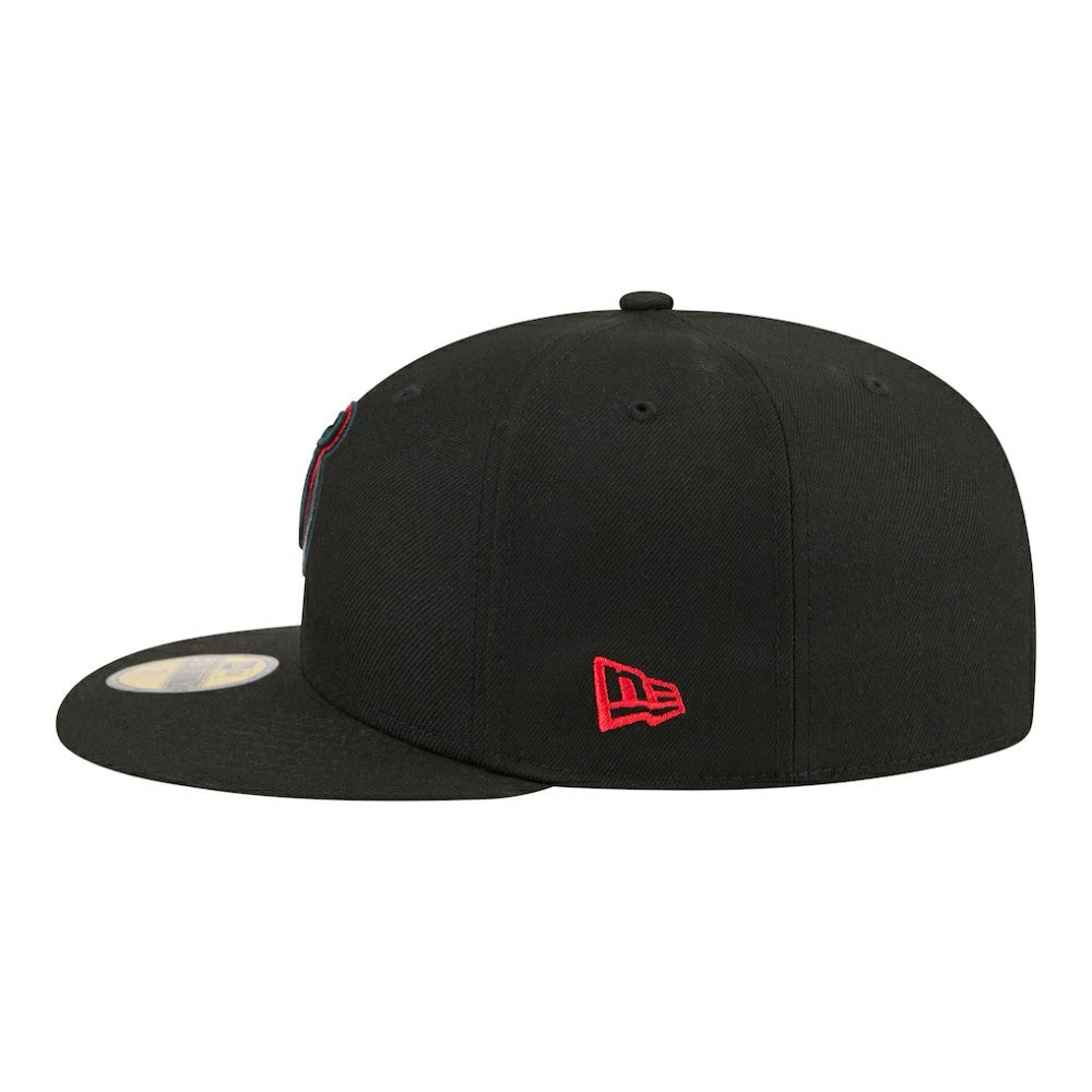 New Jersey Devils New Era Color Pop 59FIFTY Fitted Hat - Black Jerseys
