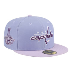 Washington Capitals New Era Lavender Bloom 59FIFTY Fitted Hat - Purple/Light Purple Hats