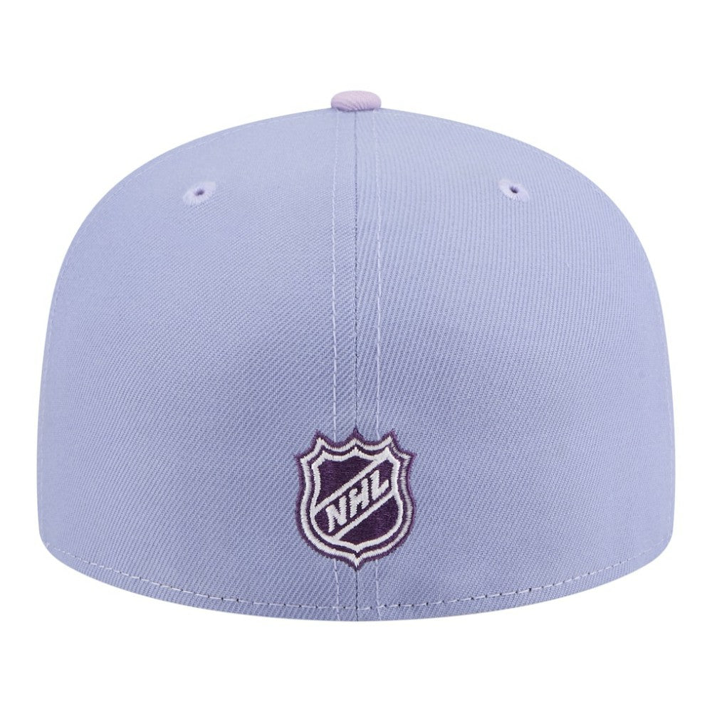 Washington Capitals New Era Lavender Bloom 59FIFTY Fitted Hat - Purple/Light Purple Hats