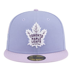 Toronto Maple Leafs New Era Lavender Bloom 59FIFTY Fitted Hat - Light Purple/Purple Hats
