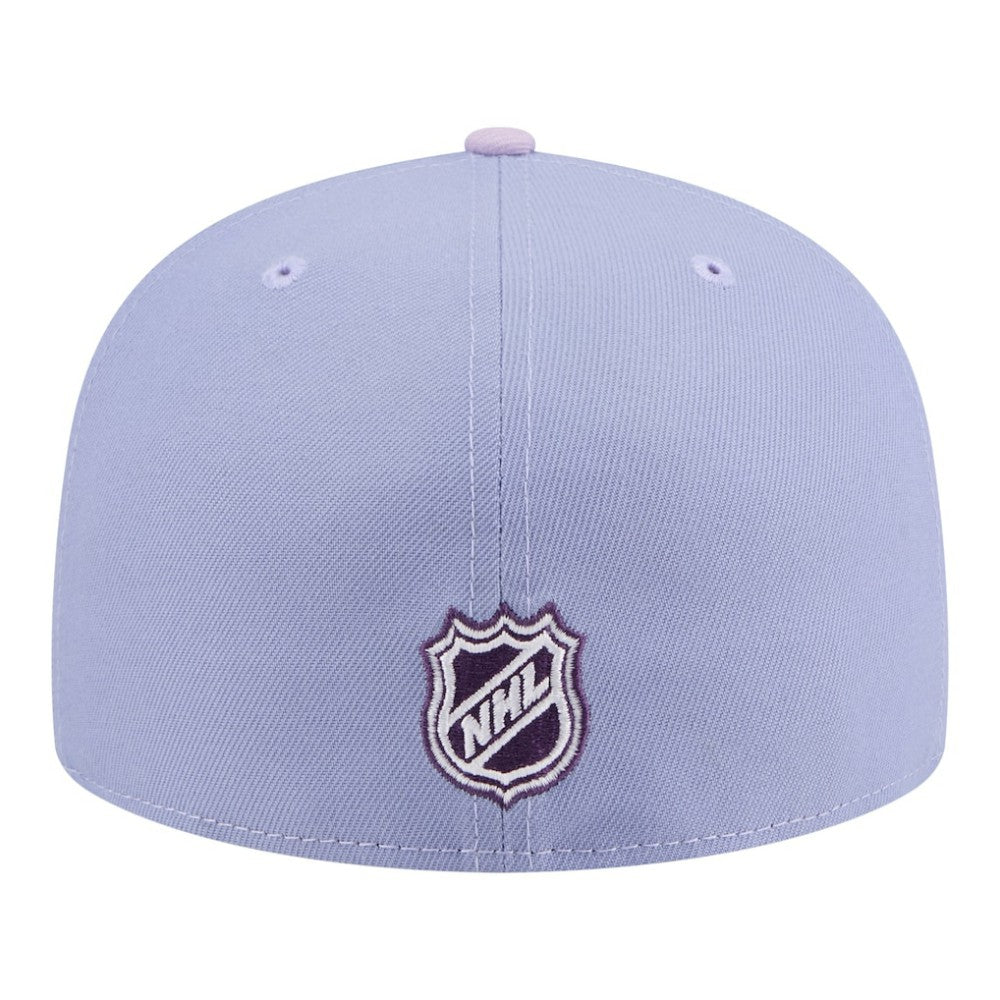 Toronto Maple Leafs New Era Lavender Bloom 59FIFTY Fitted Hat - Light Purple/Purple Hats