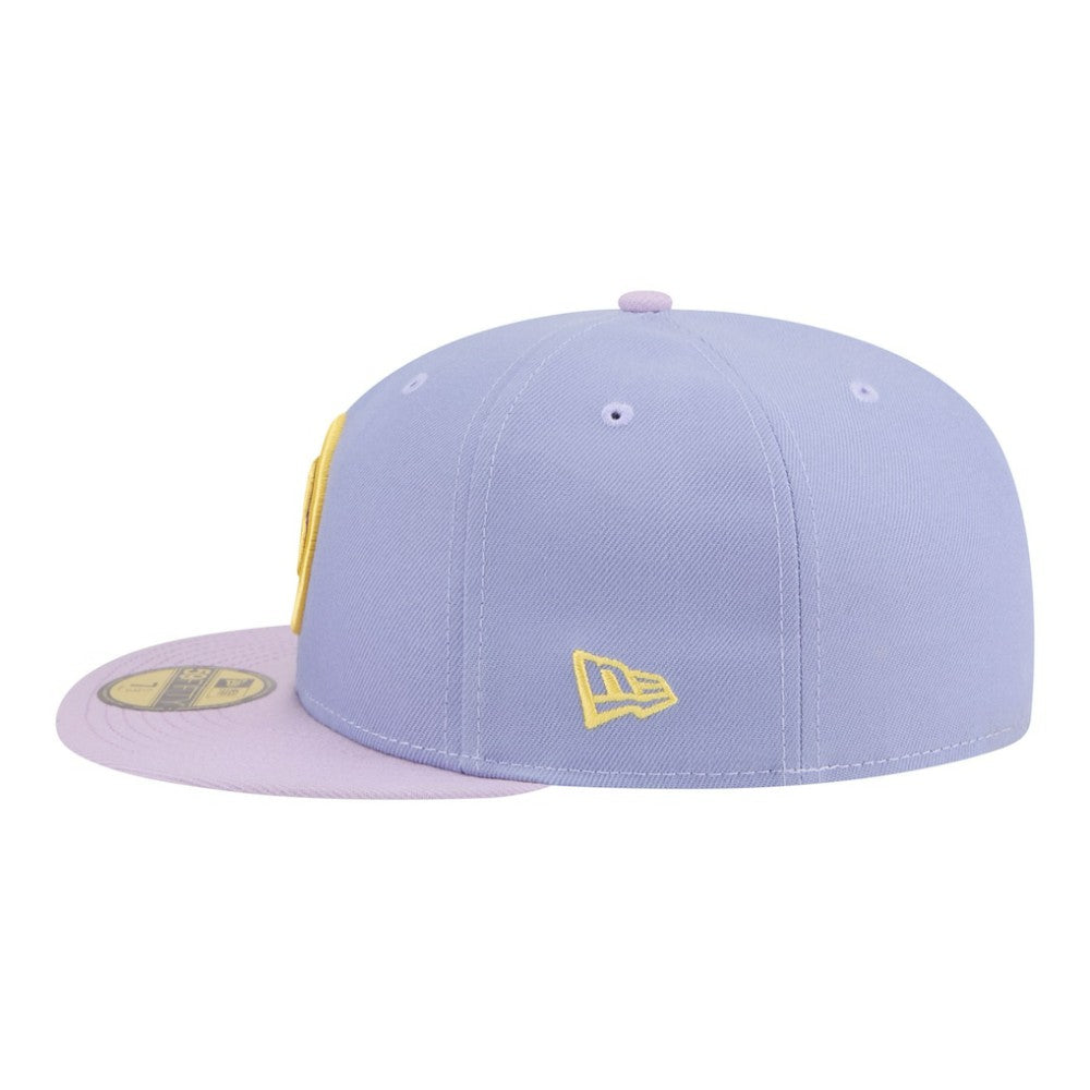 Boston Bruins New Era Lavender Bloom 59FIFTY Fitted Hat - Light Purple/Purple Hats