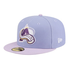 Colorado Avalanche New Era Lavender Bloom 59FIFTY Fitted Hat - Light Purple/Purple Hats