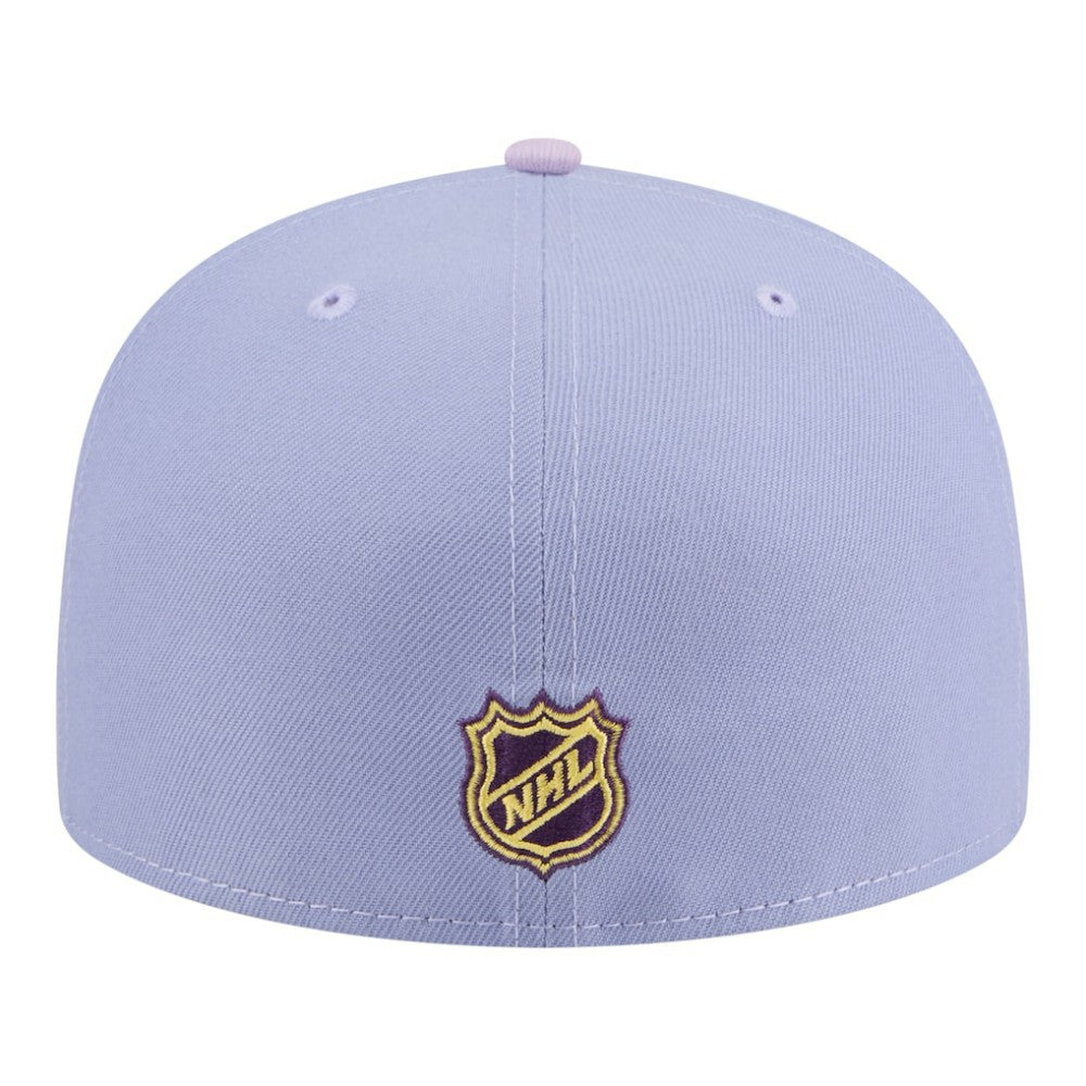 Chicago Blackhawks New Era Lavender Bloom 59FIFTY Fitted Hat - Light Purple/Purple Hats