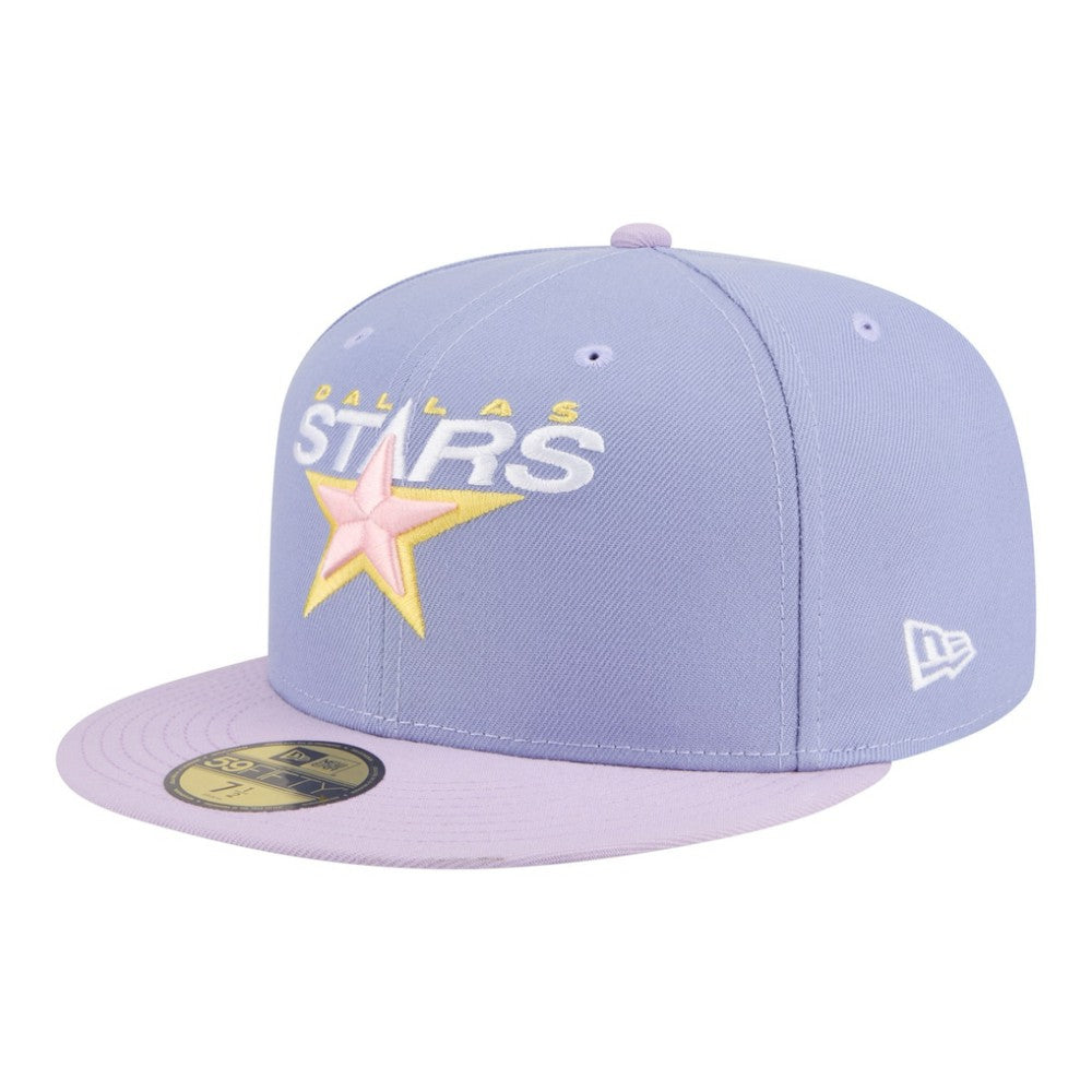 Dallas Stars New Era Lavender Bloom 59FIFTY Fitted Hat - Light Purple/Purple Hats