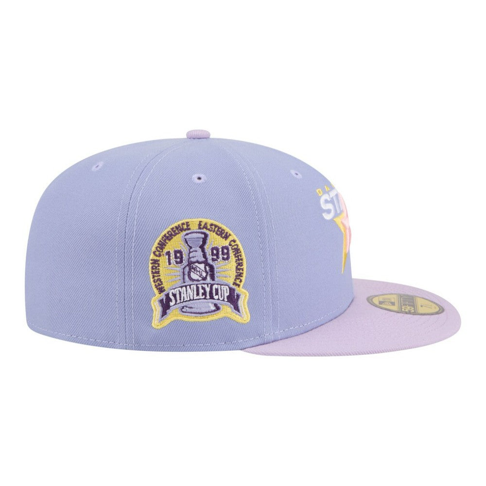 Dallas Stars New Era Lavender Bloom 59FIFTY Fitted Hat - Light Purple/Purple Hats
