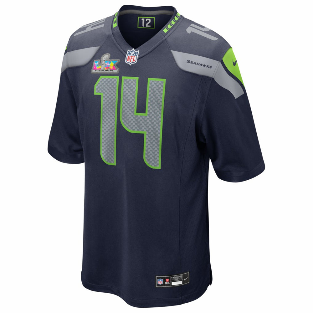 Sam Darnold Seattle Seahawks Super Bowl LX Patch Game Jersey - College Navy cheap