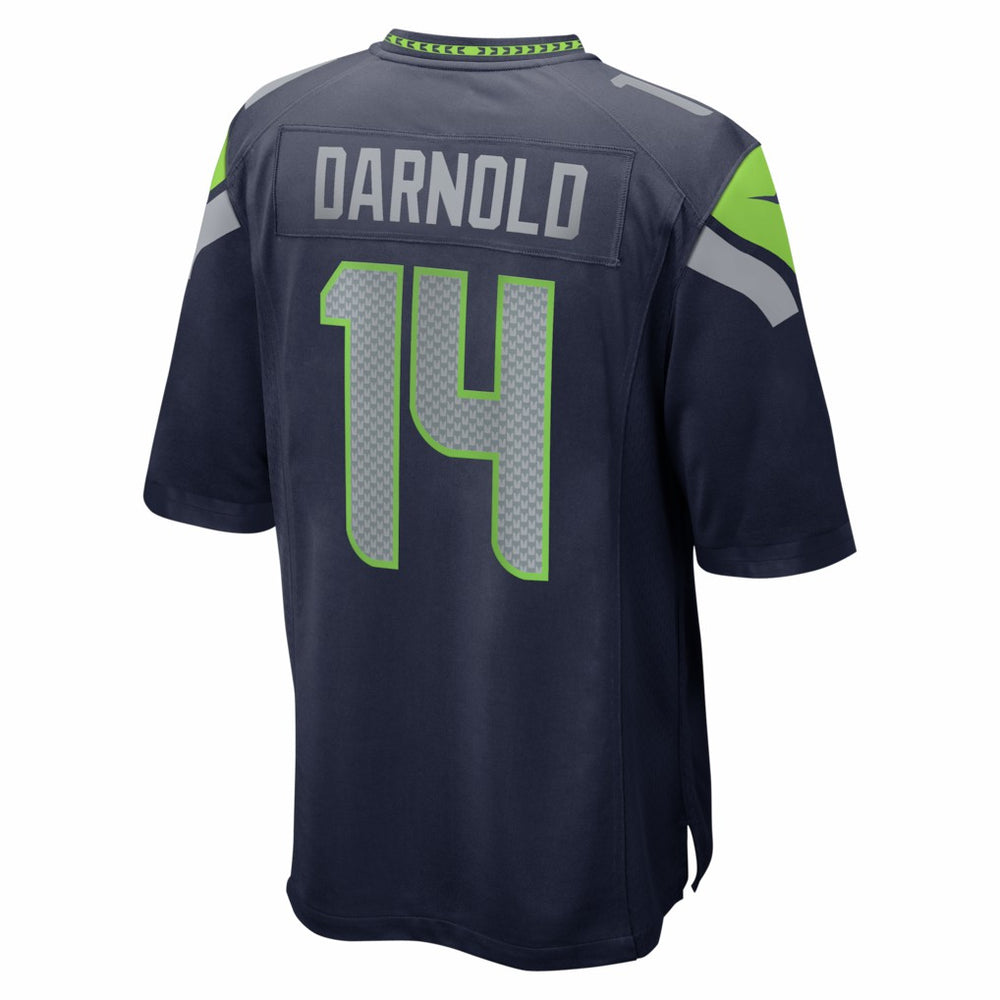 Sam Darnold Seattle Seahawks Super Bowl LX Patch Game Jersey - College Navy cheap
