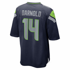 Sam Darnold Seattle Seahawks Super Bowl LX Patch Game Jersey - College Navy cheap
