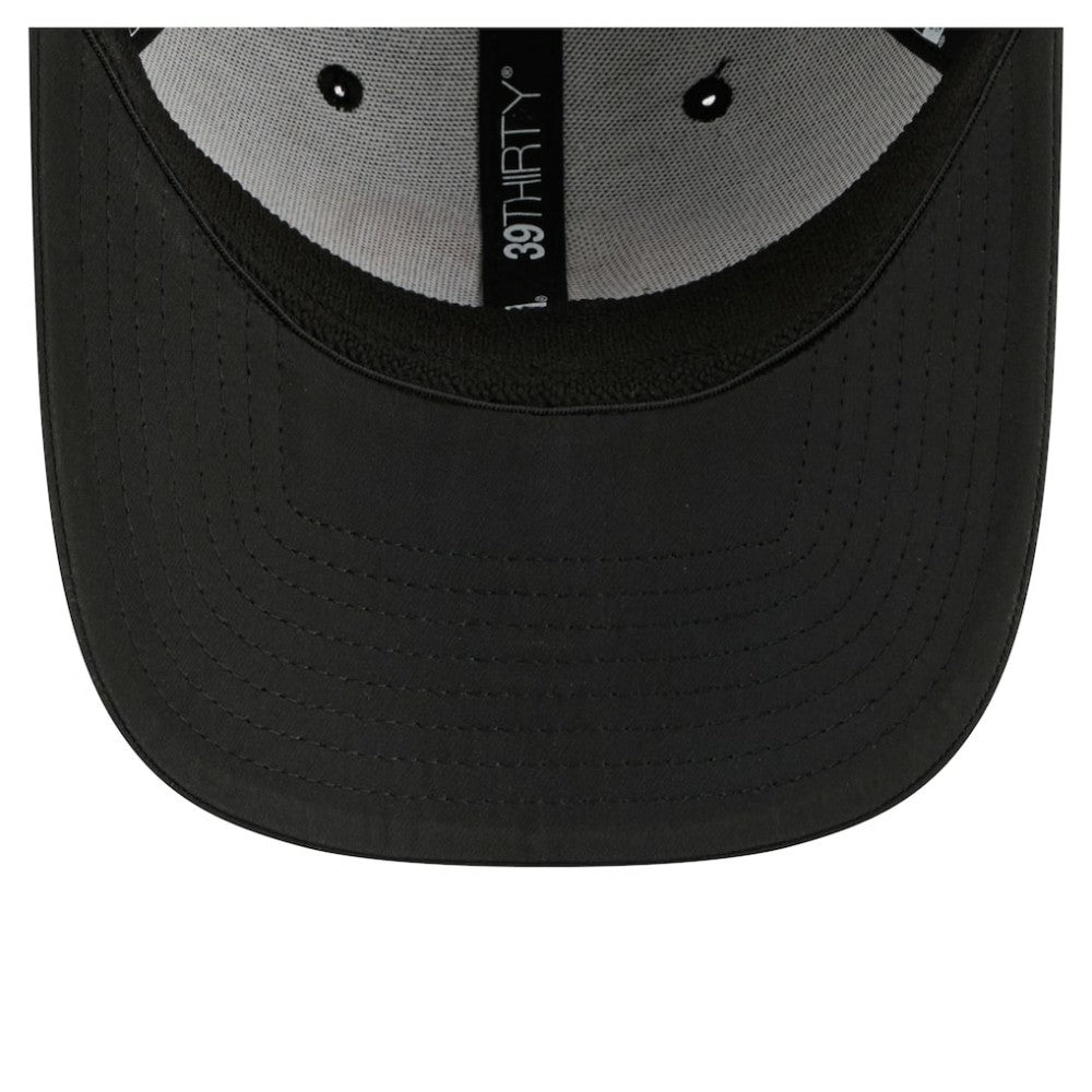 Calgary Flames New Era Logo 39THIRTY Flex Hat - Black Hats