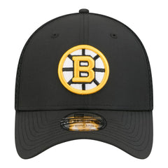 Boston Bruins New Era Logo 39THIRTY Flex Hat - Black Hats