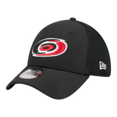 Carolina Hurricanes New Era Logo 39THIRTY Flex Hat - Black Hats