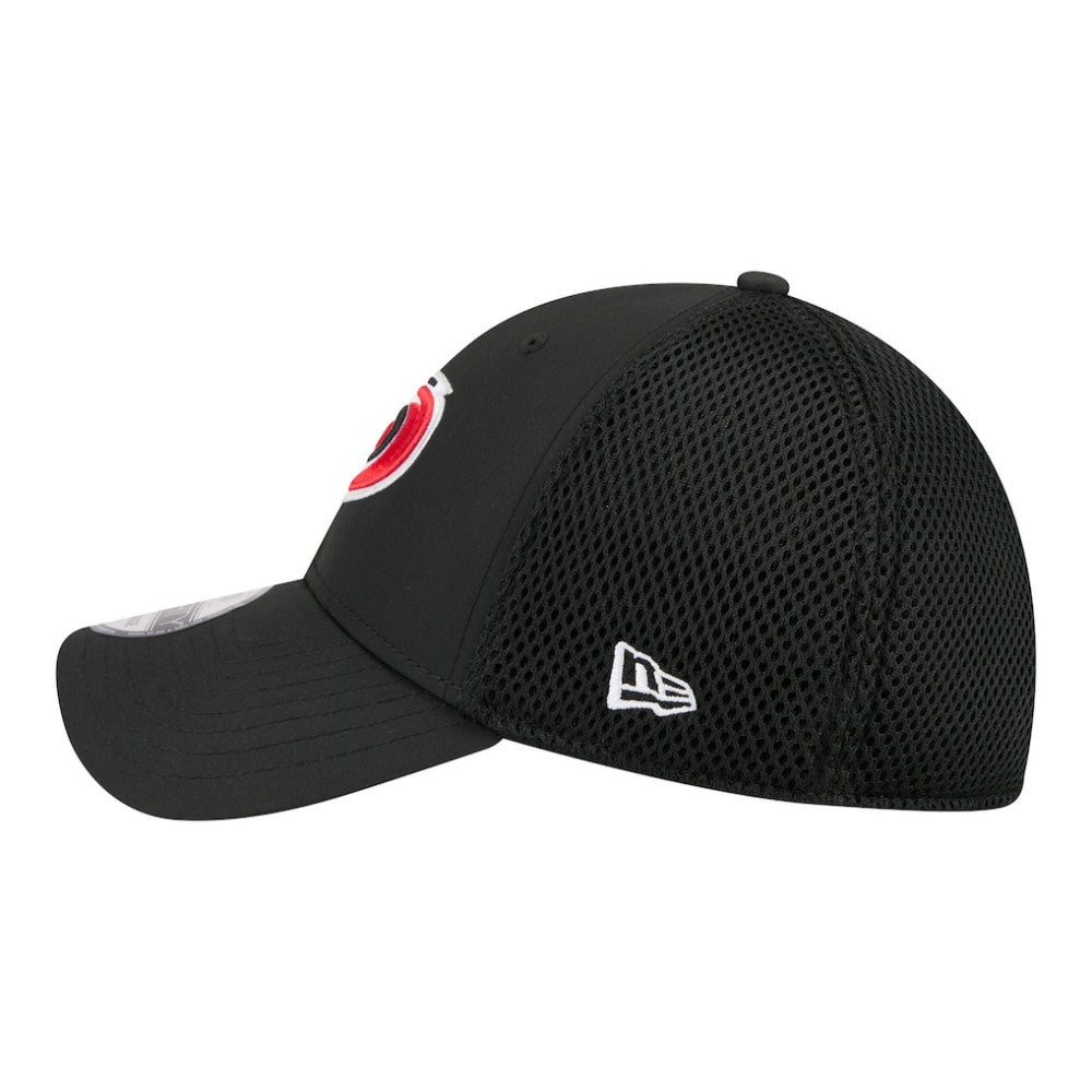 Carolina Hurricanes New Era Logo 39THIRTY Flex Hat - Black Hats