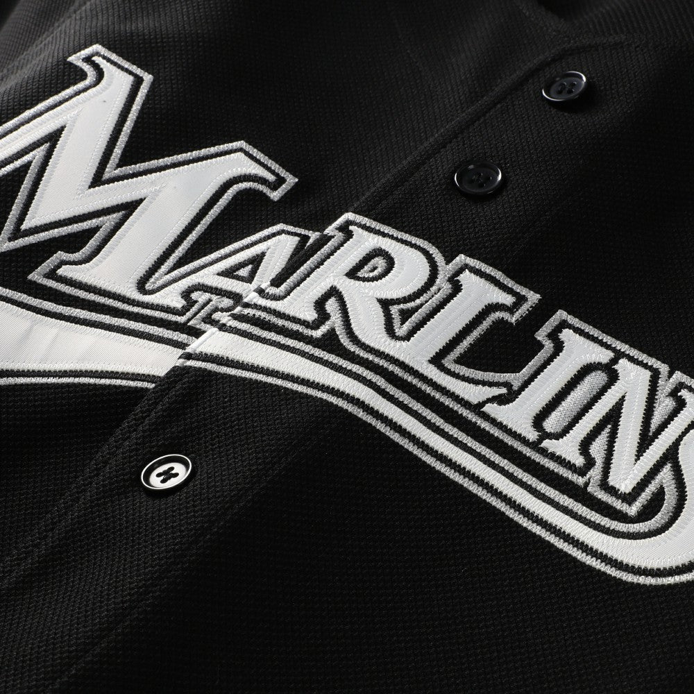 Miguel Cabrera Miami Marlins Big & Tall Cooperstown Mesh Batting Practice Jersey Black
