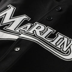 Miguel Cabrera Miami Marlins Big & Tall Cooperstown Mesh Batting Practice Jersey Black
