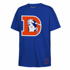 Denver Broncos Youth Retro Logo T-Shirt - Royal on sale