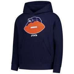 Chicago Bears Youth Retro Logo Hoodie - Navy cheap