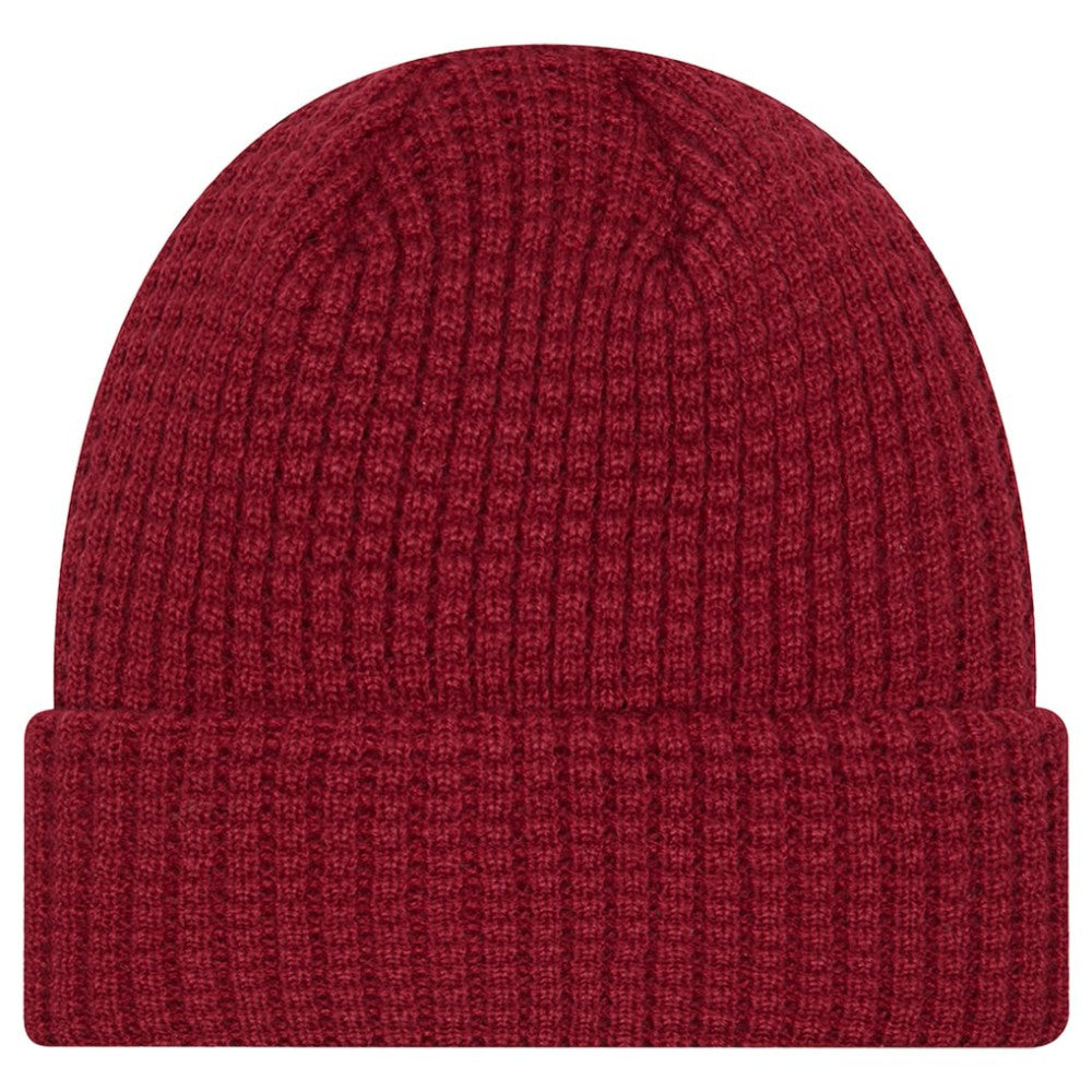 Colorado Avalanche New Era Waffle Cuffed Knit Hat - Burgundy Hats