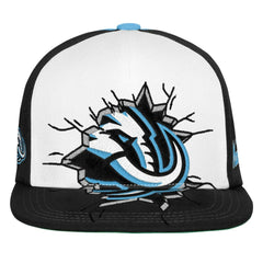 Utah Mammoth Mitchell & Ness Youth Mascot Snapback Hat - Navy Hats