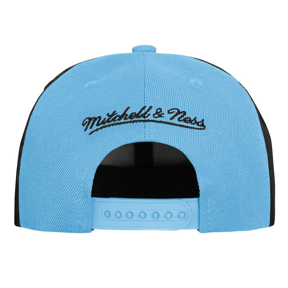 Utah Mammoth Mitchell & Ness Youth Mascot Snapback Hat - Navy Hats