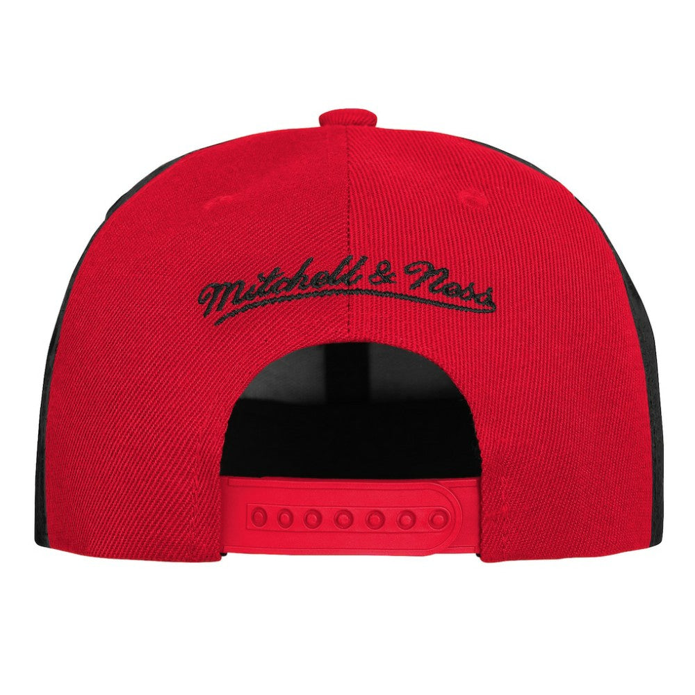 New Jersey Devils Mitchell & Ness Youth Mascot Snapback Hat - Red Jerseys