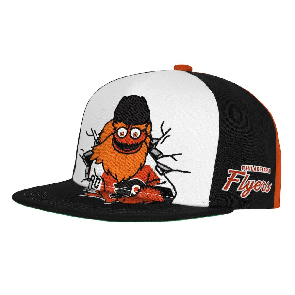 Philadelphia Flyers Mitchell & Ness Youth Mascot Snapback Hat - Orange Hats