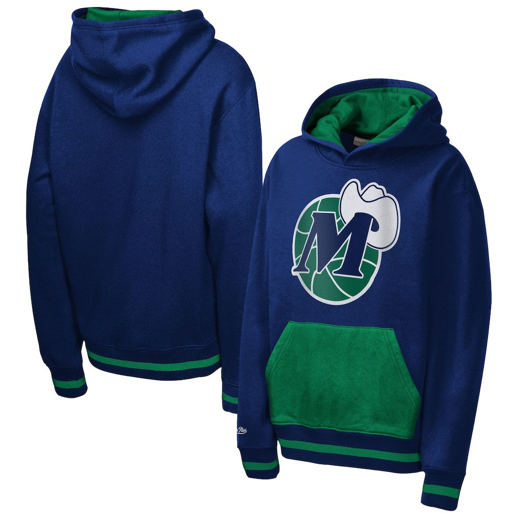 Dallas Mavericks Youth Playmaker Fashion Fleece Hoodie sale - Navy online