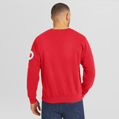 Philadelphia Phillies Darius Rucker Collection Washed Crew Neck Pullover Sweatshirt Red