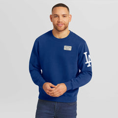 Los Angeles Dodgers Darius Rucker Collection Washed Crew Neck Pullover Sweatshirt Royal