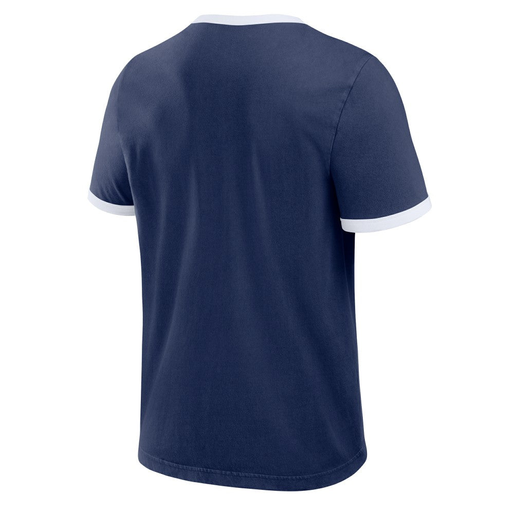 Milwaukee Brewers Darius Rucker Collection Washed Ringer T-Shirt Navy