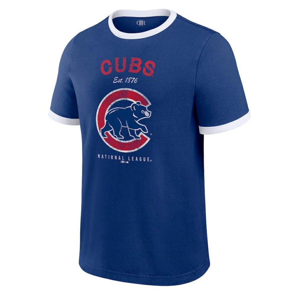 Chicago Cubs Darius Rucker Collection Washed Ringer T-Shirt Royal