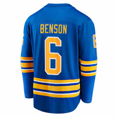 Zach Benson Buffalo Sabres Fanatics Home Breakaway Jersey - Royal Jerseys